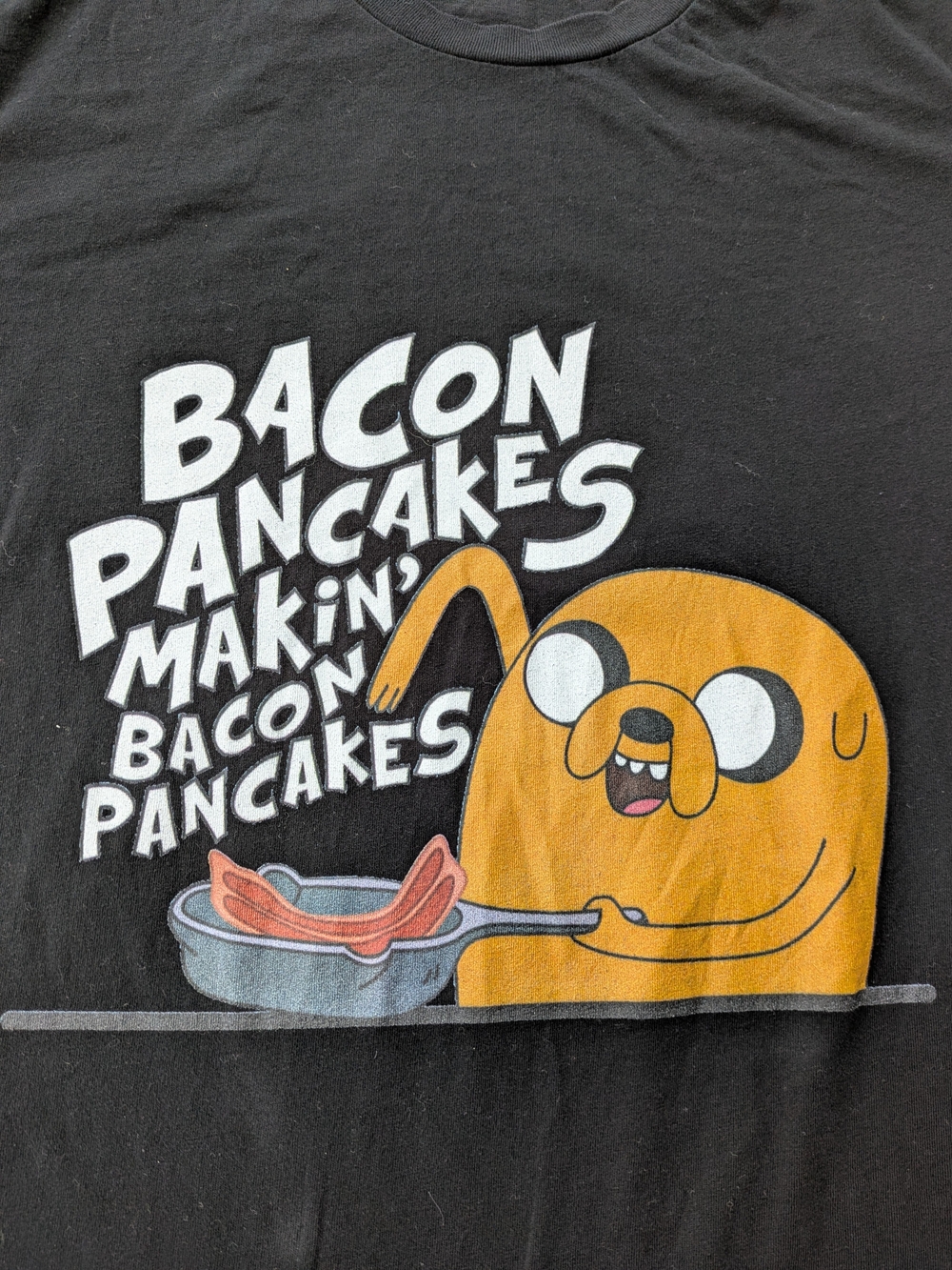 Black 'Bacon Pancakes' Graphic Tee - Picture 5 of 8